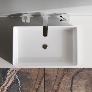 Раковина накладная  Am.Pm Func M8FWCC10600WG 60 см белый